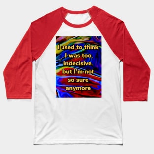 Primary colored indecisive abstract Baseball T-Shirt